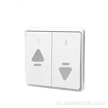 Záclonový spínač 86*86mm 6A 250V modul